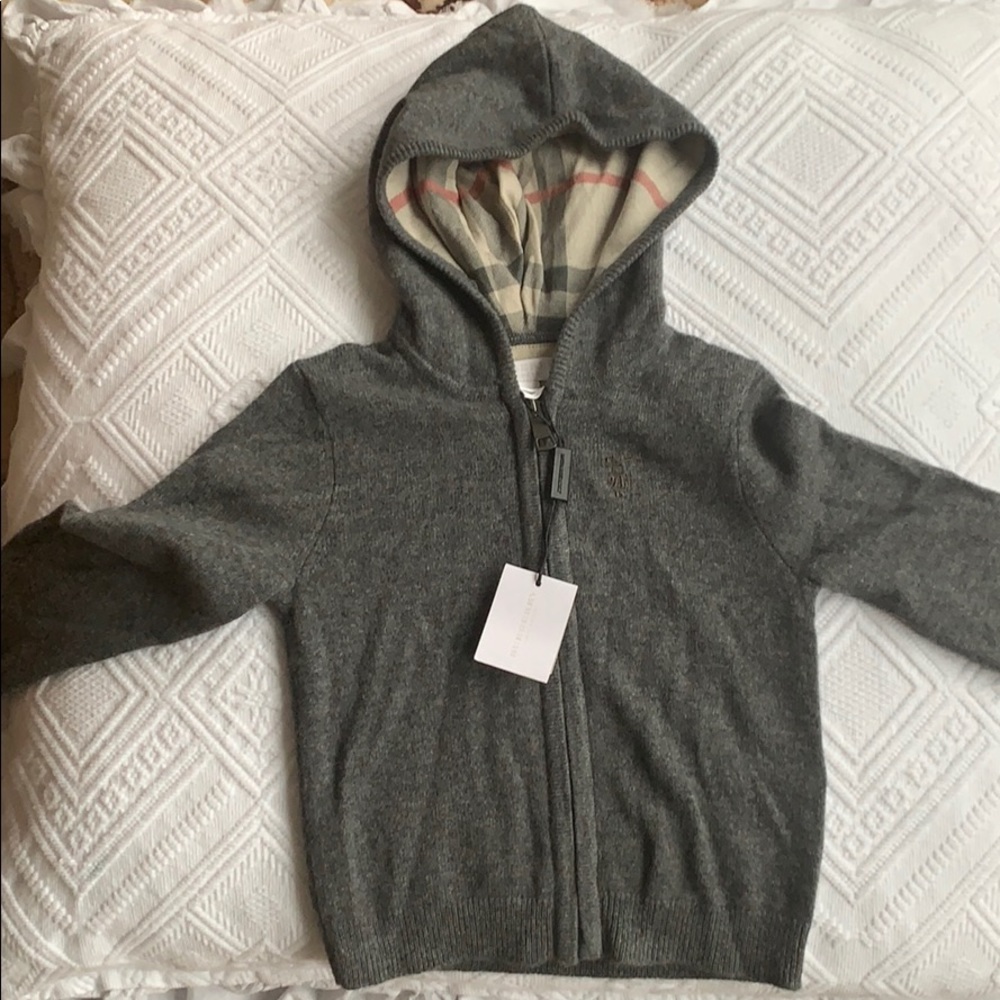 New Burberry  cashmere 18 month old sweater